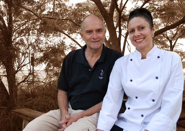 Peter Scudamore-Smith Master of Wine and Sheree Strauss