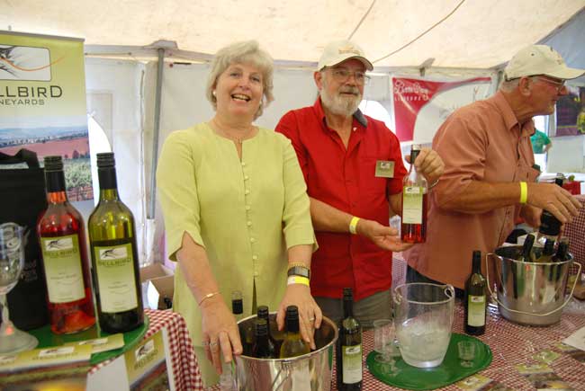 Having a great day at Wine & Food In The Park!